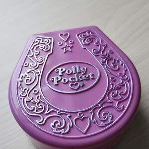 Polly Pocket horseshoe 1994 pony riding NO figure